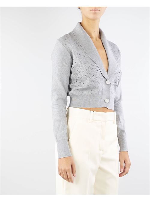 Cardigan cropped con strass No Secrets NO SECRETS | Cardigan | NS02698